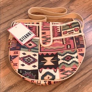 VTG 90’s Gitano Canvas Hobo Crossbody Southwestern